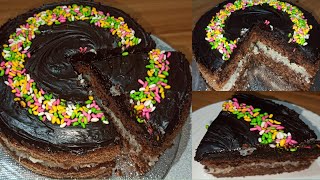 Bounty Cake Recipe MalayalamChocolate Coconut CakeSpecial Birthday cake recipeChoco Rafello cake [upl. by Jamille587]