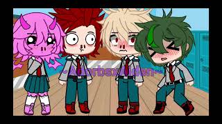 Can you Moan meme  Gacha Neon  MHA  Bakudeku  Bakugou Kirishima Deku and Mina  ❤💜 [upl. by Pritchard804]