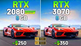 RTX 2080 SUPER vs RTX 3070  Test in 10 Games in 2024 [upl. by Yssim]