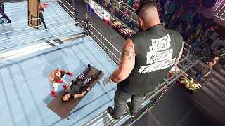 4 RAW WRESTLERS vs 4 SMACKDOWN WRESTLERS PRIZE [upl. by Yvaht]