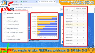 Cara Mengatur Sesi dalam ANBK Utama pada tanggal 28  31 Oktober 2024 [upl. by Amarillis827]