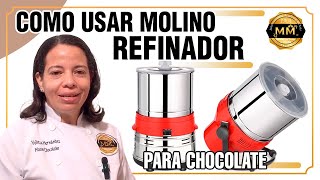 Descubre el arte de moler cacao con la refinadora Premier ¡Sabor y calidad en cada grano [upl. by Anwahs]