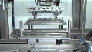 Robotic packaging line from Schubert with fully automatic tool change [upl. by Anura]