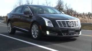 2013 Cadillac XTS  Drive Time Review with Steve Hammes  TestDriveNow [upl. by Jerold]