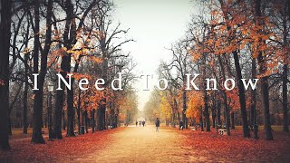 Ledisi  I Need To Know Official Lyric Video [upl. by Kerat]