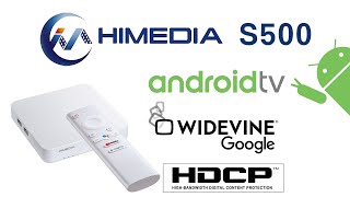 HiMEDIA S500 Fully Google Certified Android TV OS TV Box [upl. by Lleuqar]