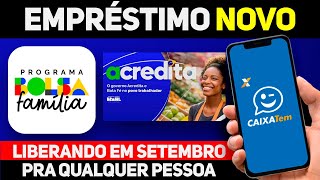 COMO FAZER EMPRÉSTIMO DO BOLSA FAMÍLIA PARA NEGATIVADOS  PROGRAMA ACREDITA PRIMEIRO PASSO [upl. by Ramoh]