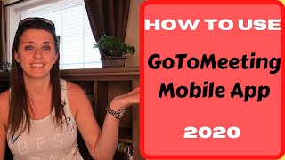 Gotomeeting App Gotomeeting App Tutorial 2020 [upl. by Dode]