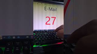 Shortcut EMail viralshorts shortcut Smart wordshortcuts AI keyboard smarttouch Smarttouch [upl. by Llerdnek]