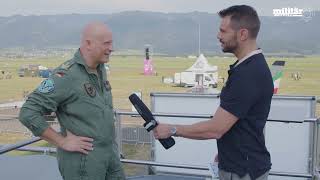 „Airpower 2024” Interview mit Generalleutnant Ingo Gerhartz Inspekteur der deutschen Luftwaffe [upl. by Otti]