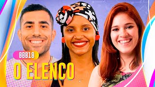 GLEICI KAYSAR ANA CLARA E MAIS O ANÚNCIO DOS PARTICIPANTES DO BBB 18 👀🤩  BIG BROTHER BRASIL 18 [upl. by Bannister]