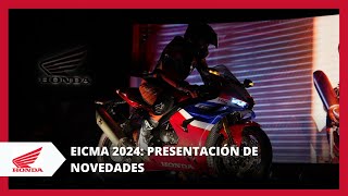 EICMA 2024 Presentación de novedades Honda [upl. by Dorisa]