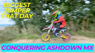 Biggest Jumper Of The Day  Ashdown Motocross Track Oxfordshire [upl. by Kannry687]