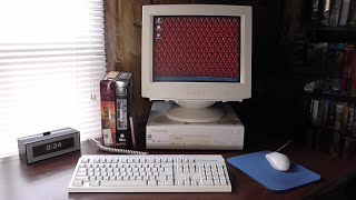 1997 Packard Bell Multimedia L197  Smallest Pentium 1 machine Ive seen [upl. by Halyk]