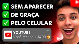 RECEBA 150 POR DIA NO YOUTUBE SEM PRECISAR GRAVAR E 100 PELO CELULAR Dinheiro online [upl. by Notsnarc]