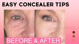 My Concealer Tips For Older Eyes [upl. by Ttebroc]