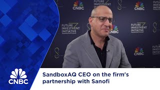 SandboxAQ CEO on the firms partnership with Sanofi [upl. by Ardath928]