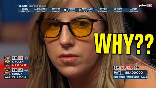 We Need To Talk About Kristen Foxen WSOP Drama [upl. by Akoek]