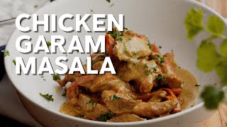 1Min Recipe • Chicken garam masala • Quick and keto [upl. by Alleris]