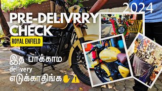 Dont buy a bike without watching the video  Pre Delivery inspection of new bike Tamil  PDI [upl. by Oraneg]