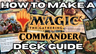 How Build an MTG Commander Deck for Beginners [upl. by Ennagrom]