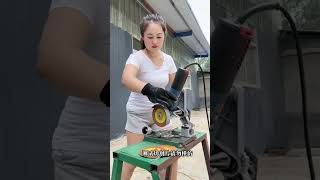 100 Angle grinder slicing Good quality videoSave time effort and labor Trial cutting [upl. by Kevon]