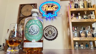 Dark Arts Whiskey House Amburana Oak Stave Finished Small Batch Rye Whiskey Review [upl. by Akeihsat613]