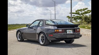 1986 Porsche 944 Turbo Cold Start [upl. by Bela]