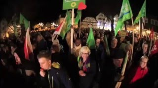 Salzkotten 1200 Menschen protestieren gegen AfDDemo [upl. by Laram]