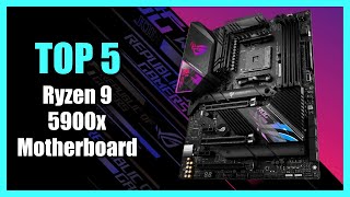 Top 5 Best Motherboards for Ryzen 9 5900x 2024 [upl. by Thamora855]