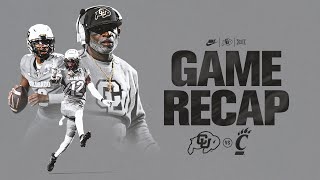 Game Recap Colorado Football Becomes Bowl Eligible After Defeating Cincinnati [upl. by Jarad]