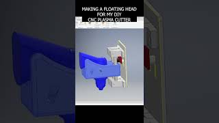 Floating Head Torch Mount for CNC Plasma Cutter plasmacutting cnc metalcutting plasma [upl. by Allekim]