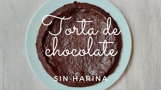 Como hacer TORTA DE CHOCOLATE SIN HARINA  Facil rápida y Riquísima LIBRE DE GLUTEN [upl. by Eva436]