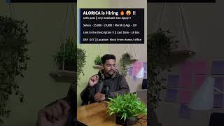 Alorica is Hiring  Customer Experience Agent  DAY247 viralvideo workfromhomejobs [upl. by Kcire]