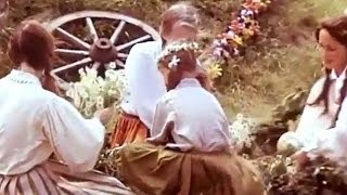 Rasos šventės sutartinė Lithuanian Midsummer folk song Žalias žalias žalynelis [upl. by Liarret]