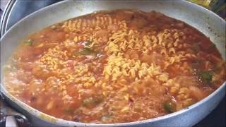 Maggi  Fried Maggi Masala for Rs 180  Indian Street Food [upl. by Ehrman271]