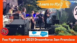 Learn to Fly  Foo Fighters  Dreamforce 2021 Salesforce foofighters [upl. by Mellman917]