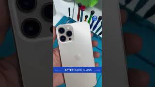 iPhone 13 Pro Back Glass Replacement  QuickTeck Phone Repairs [upl. by Puttergill]