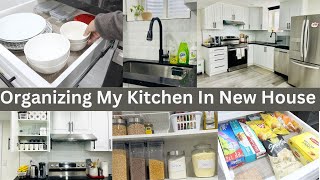 Organizing My Kitchen In New House  Kitchen Organizing Ideas  Kitchen Organization  Kitchen Tips [upl. by Akenor]