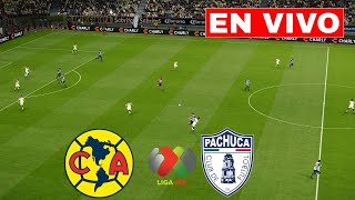 🔴EN VIVO CF América vs Pachuca Liga MX Apertura 202425 2425Partido completo [upl. by Yevoc]