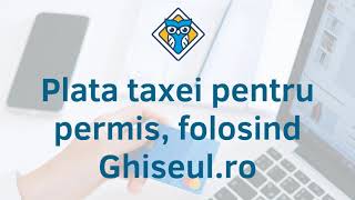 Plata taxei pentru permis auto Ghișeulro [upl. by Frida]