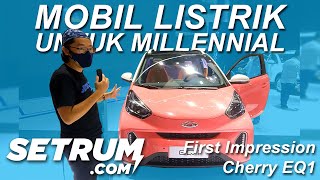 Mobil Listrk  Cherry EQ1 First Impression  Setrumcom [upl. by Nimaj]