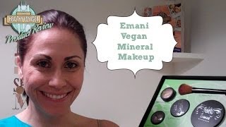 Emani Vegn Mineral Makeup Product Review [upl. by Iruyas]