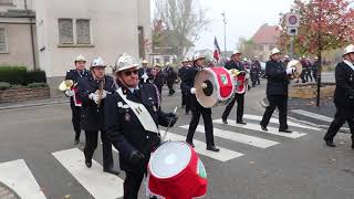 1 Cérémonie du 11 Novembre en Alsace 🇮🇩 [upl. by Onil]