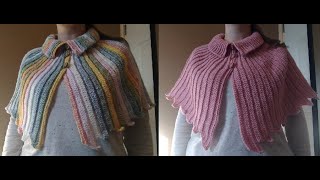 Crochet Capelet Tutorial [upl. by Till904]