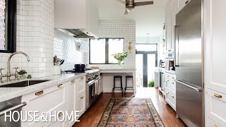 Room Tour Beautiful Kitchen Makeover With Timeless Details [upl. by Otrebire]