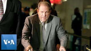 Harvey Weinstein Arrives at Court For Jury Selection [upl. by Innattirb]