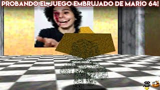 Probando el Cartucho Embrujado de Mario 64  Pepe el Mago Juega [upl. by Anerda]