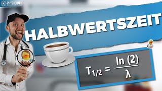 Halbwertszeit berechnen und verstehen  mit Kaffee [upl. by Enyawud]