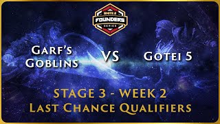 SMITE 2 Founders Series  Stage 3 LCQ  NA Week 2 Garfs Goblins vs Gotei 5 [upl. by Edras73]